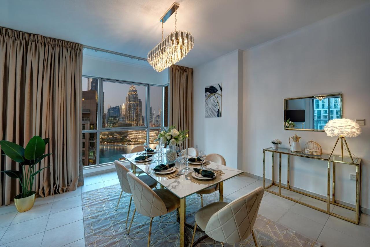 Durrani Homes - Modern Luxury Besides Burj Khalifa & Fountain View Dubai Ngoại thất bức ảnh